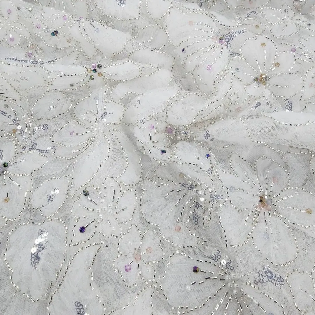 Bridal Lace Fabric Riley 130 cm